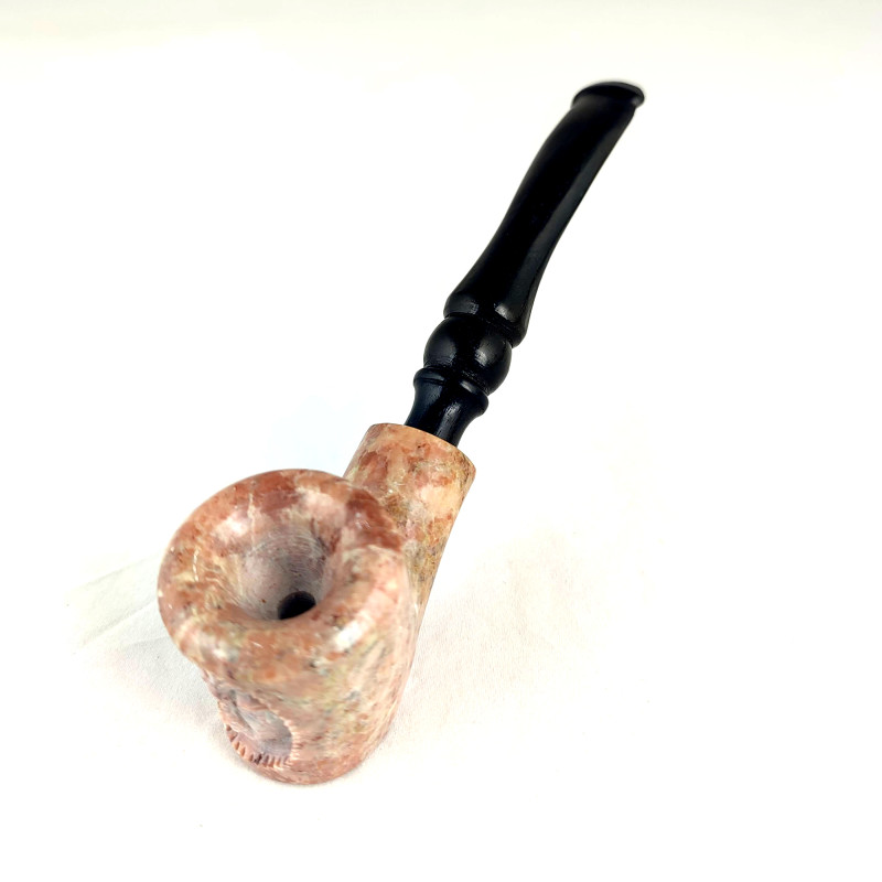 BUDDHA Face Stone Wood Pipe (ESP-3)